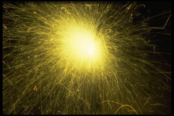 406012 Sparkle Burst A4 Photo Print