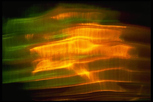 406024 Gold green Shimmer A4 Photo Print