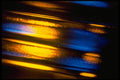 406026 Gold blue Streaks A4 Photo Print