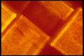 406031 Golden Orange Slabs A4 Photo Print