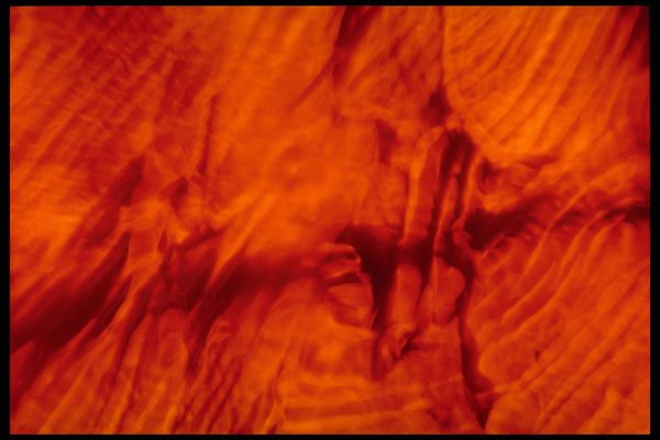 406032 Fiery Red Convergence A4 Photo Print