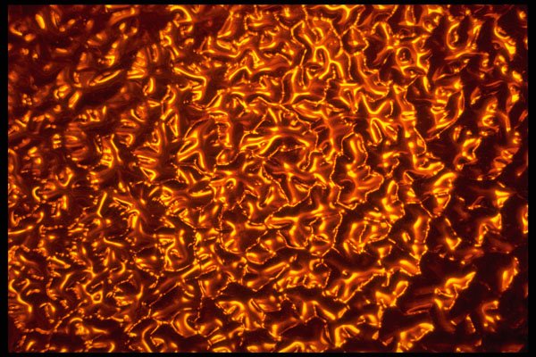 406043 Red orange Ripple A4 Photo Print