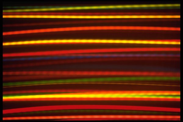 406063 Multicolored Bands A4 Photo Print