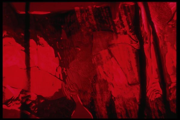406065 Red Ice A4 Photo Print