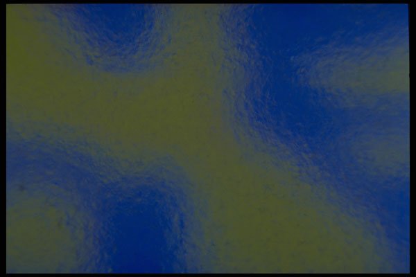 406090 Blue green Frost A4 Photo Print