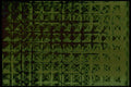 406091 Green Grid A4 Photo Print