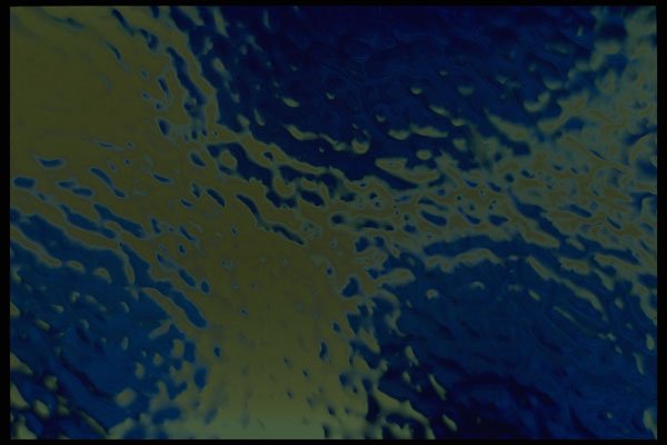 406096 Green blue Ripples A4 Photo Print