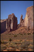407038 North End Camel Mesa A4 Photo Print