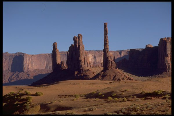407049 Totem Pole And Yeibechei Dancers A4 Photo Print