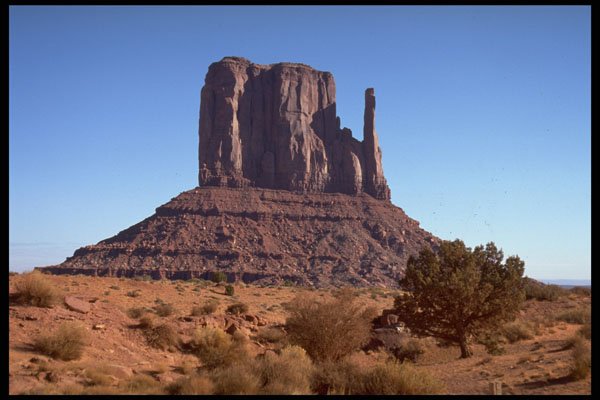 407062 Solitary Tower A4 Photo Print