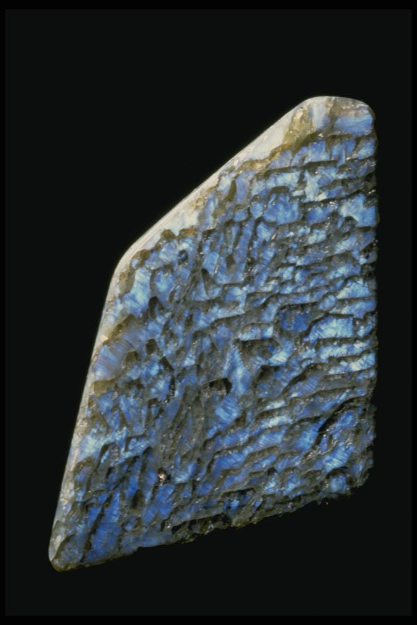 409019 Peristerite (fish Scale), Ontario A4 Photo Print