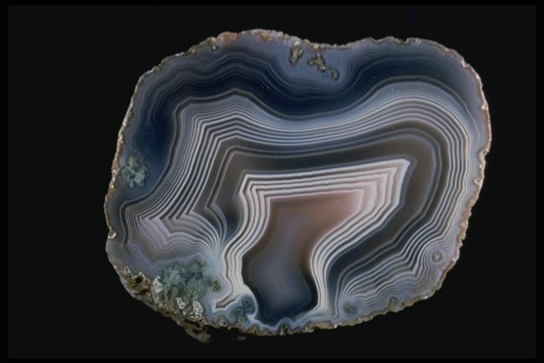 409035 Botswana Agate, Africa A4 Photo Print