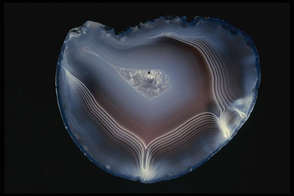 409036 Botswana Agate, Africa A4 Photo Print