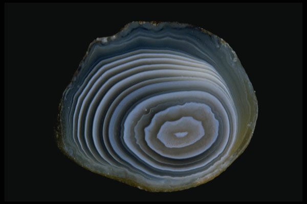 409040 Botswana Agate, Africa A4 Photo Print