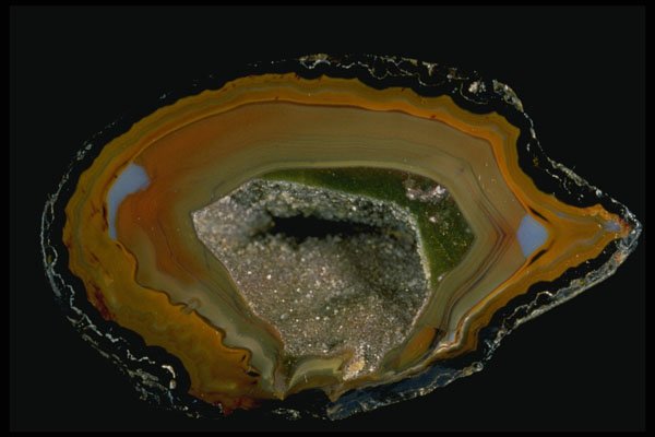 409096 Agate Geode A4 Photo Print