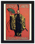 410 doyle carte opera company hassall poster 2 Vintage Advert A4 Photo Print