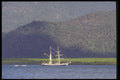 411004 Yacht, Cairns, Queensland A4 Photo Print