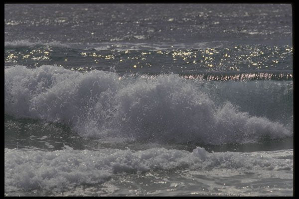 411038 Surf, Sunrise Beach, Queensland A4 Photo Print