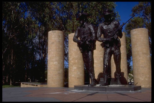 411082 Australian Army Monument, Canberra, Australian Capital Territory A4 Photo Print