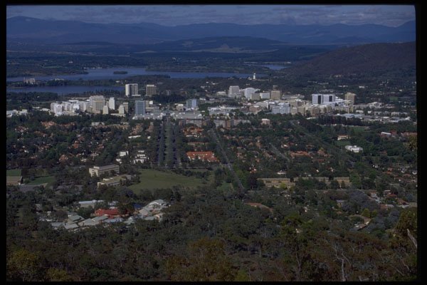 411084 City Center, Canberra, Australian Capital Territory A4 Photo Print