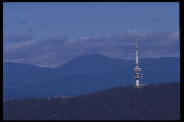 411085 Black Mountain Tower, Canberra, Australian Capital Territory A4 Photo Print