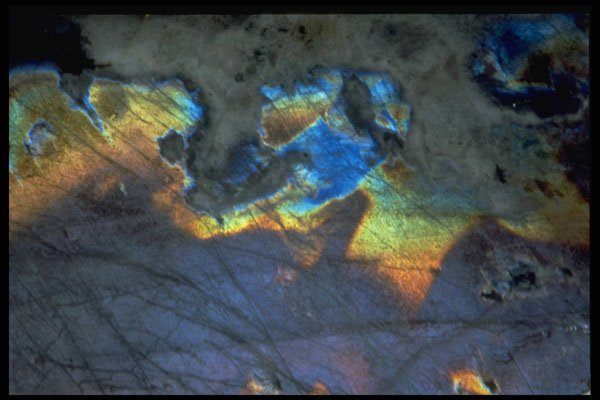 413007 Labradorite, Canada A4 Photo Print