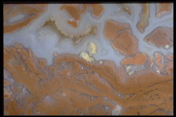 413052 Brown And White Agate A4 Photo Print