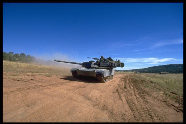 414001 M 1 Abrams Main Battle Tank A4 Photo Print