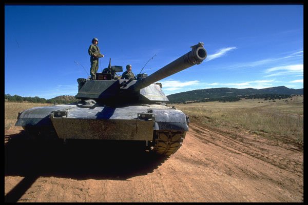 414002 M 1 Abrams Main Battle Tank A4 Photo Print
