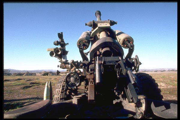 414045 M119 Towed Howitzer With 105 Mm Howitzer A4 Photo Print