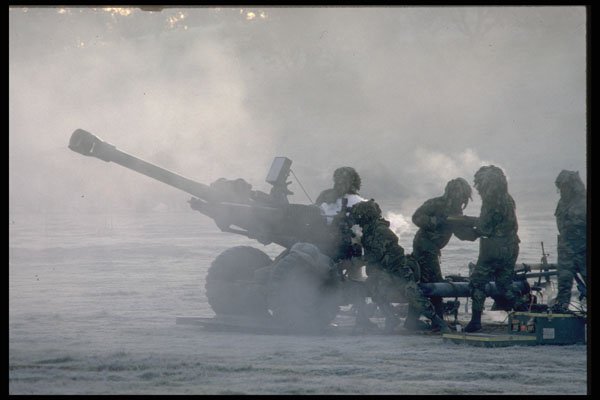 414052 Towed Howitzer With 105 Mm Howitzer A4 Photo Print