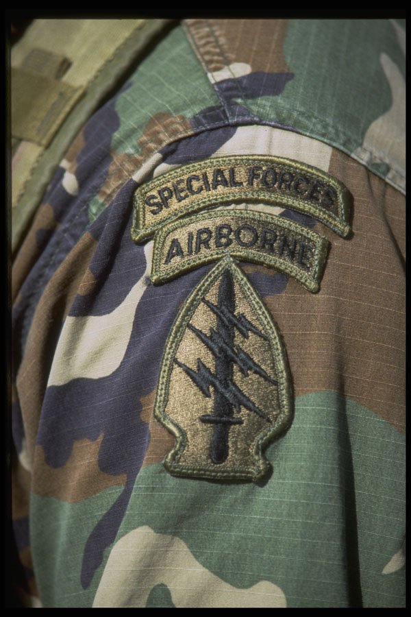 414058 Special Forces Patch A4 Photo Print