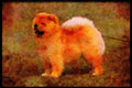 415015 Chow A4 Limited Edition Watercolour Print
