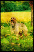 415056 Irish Wolfhound A4 Limited Edition Watercolour Print