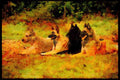 415074 Belgian Sheepdogs A4 Limited Edition Watercolour Print