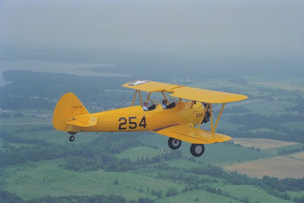 417012 Stearman N2S 5, 1942, Middletown, OH A4 Photo Print