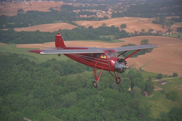 417025 Stinson Straightwing, 1930, Creve Coure, MO A4 Photo Print