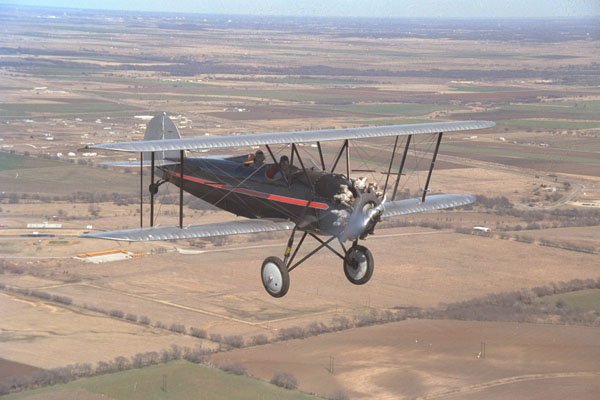417043 Waco Straightwing, 1929, Justin, TX A4 Photo Print