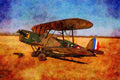 417044 Stampe SV 4C, 1946, Hartley Field, TX A4 Limited Edition Watercolour Print