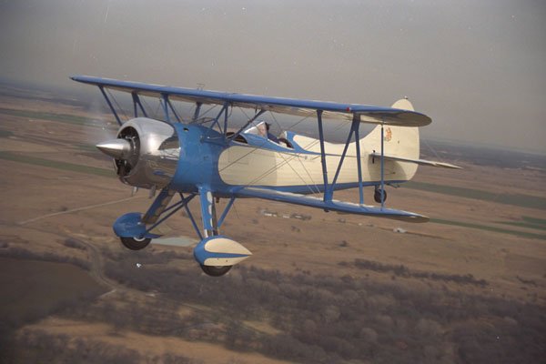 417045 Waco UPF 7, 1940, Aerovalley, TX A4 Photo Print