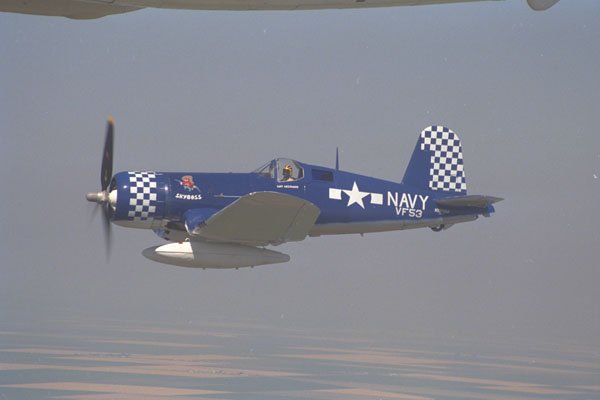 417049 Vought Corsair, WWII, Eagle Field, CA A4 Photo Print