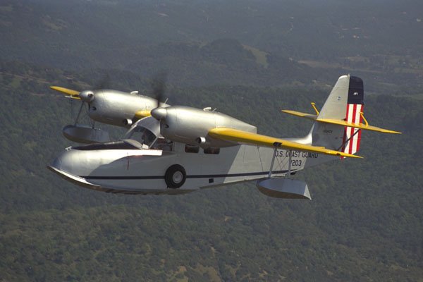 417052 Grumman Widgeon, 1941, Schellville, CA A4 Photo Print