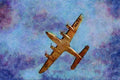 417064 Lockheed Constellation, Oshkosh, WI A4 Limited Edition Watercolour Print