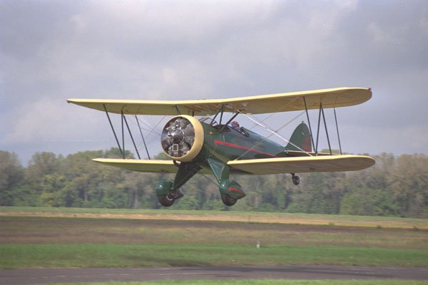 417068 Waco QCF 2, 1940, Creve Coure, MO A4 Photo Print