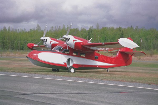 417075 Grumman Widgeon, 1943, Palmer, AK A4 Photo Print