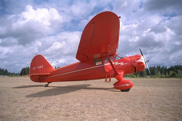 417084 Stinson Gullwing, 1937, Vancouver, WA A4 Photo Print