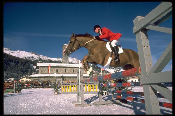 418007 Equestrian Jumper A4 Photo Print