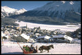 418009 Ski Sledging Above St. Moritz A4 Photo Print