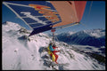 418010 Hang gliding from Corviglia A4 Photo Print