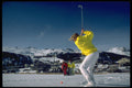 418013 Winter Golf A4 Photo Print